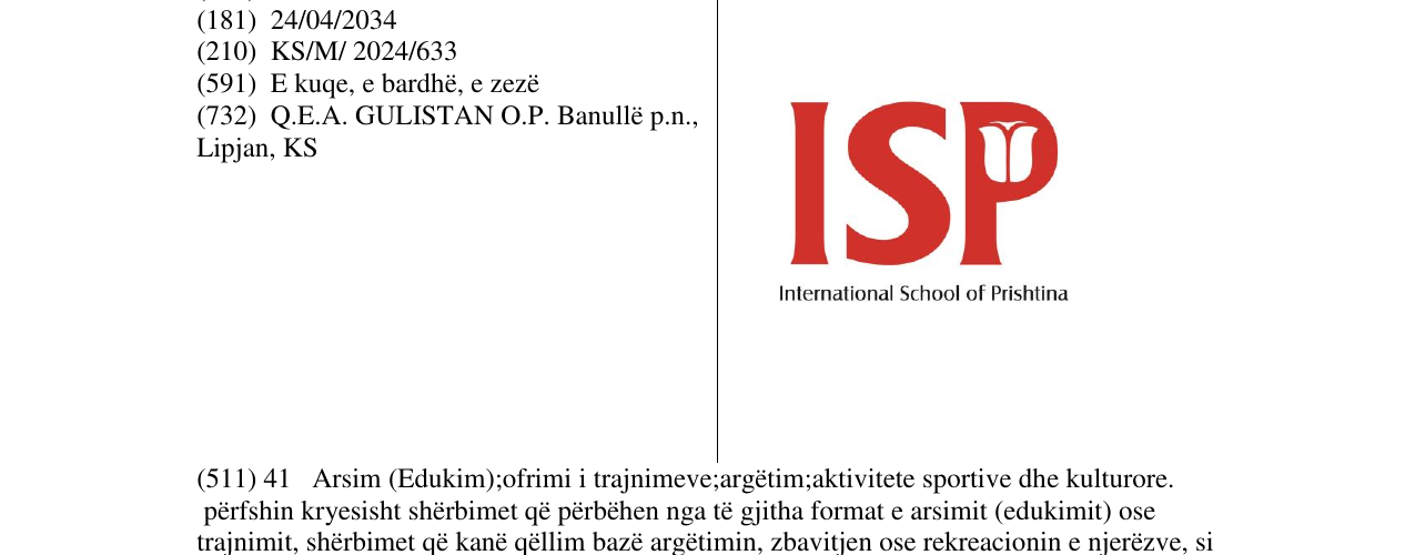 Zëri i markës ISP në buletin