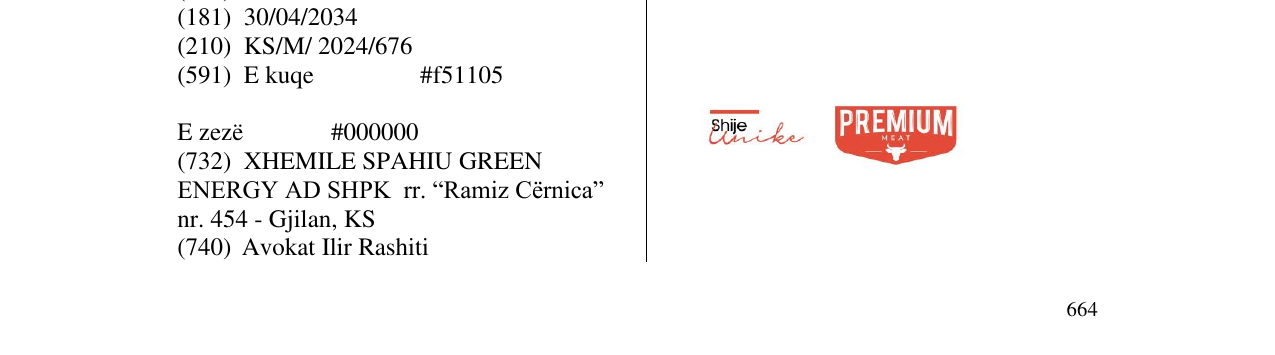 Zëri i markës shije unike PREMIUM MEAT në buletin