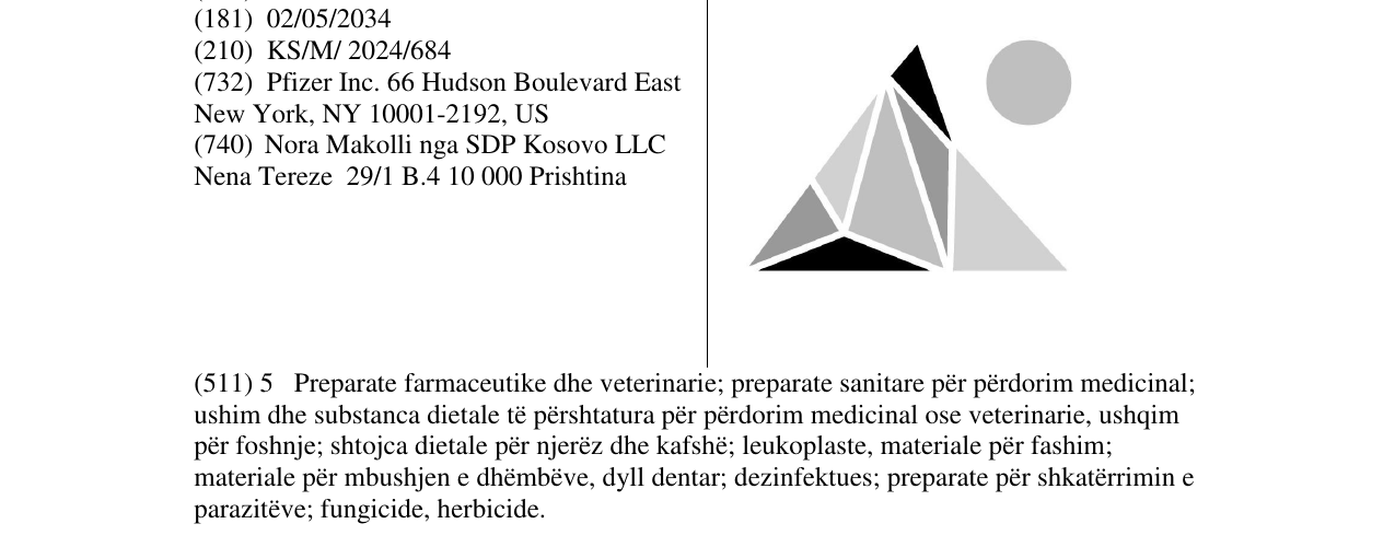 Zëri i markës MARSTACIMAB në buletin