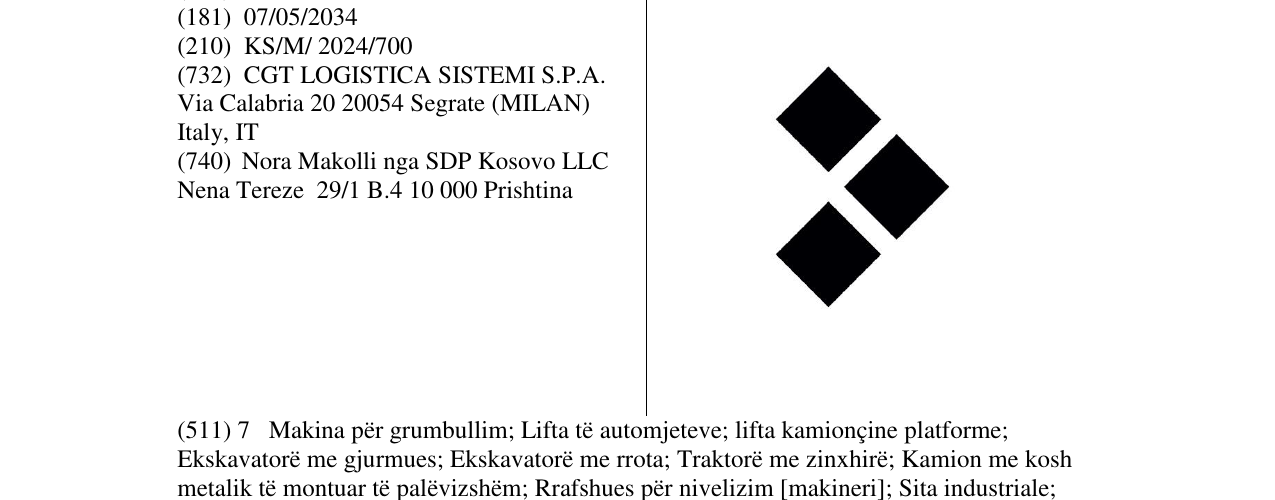 Zëri i markës three rombus në buletin