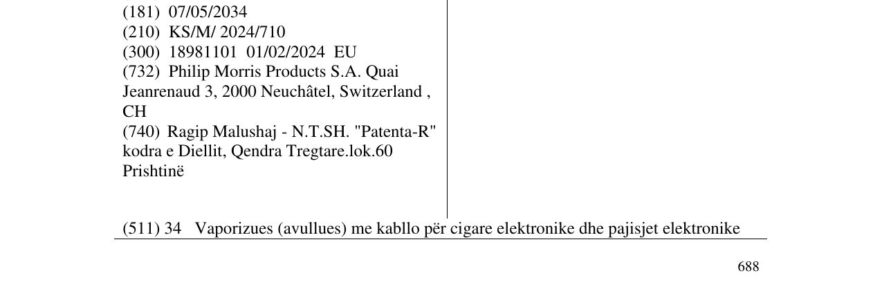 Zëri i markës ILUMA i në buletin