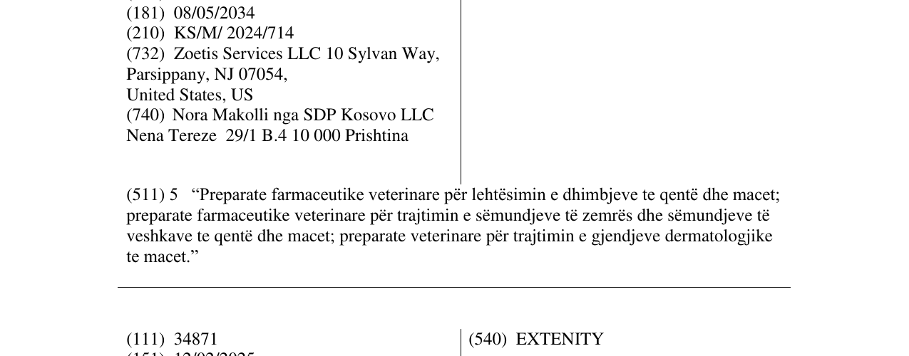 Zëri i markës LUMAPOINT në buletin