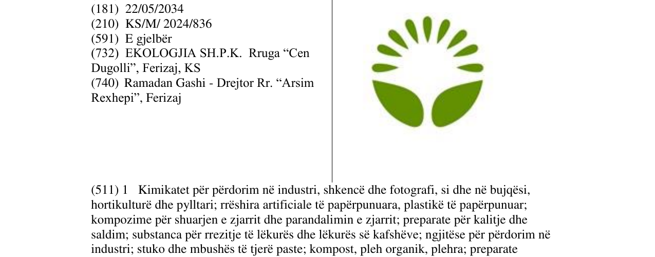 Zëri i markës ekologjia në buletin