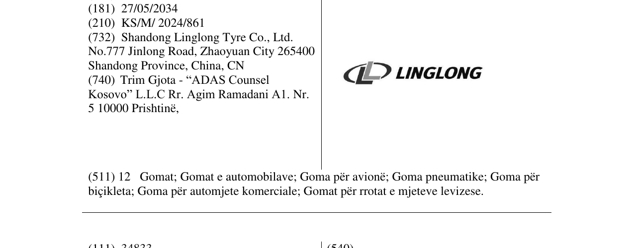 Zëri i markës LINGLONG në buletin