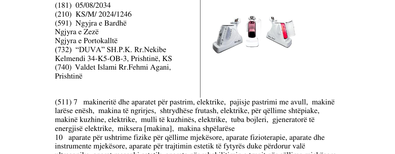 Zëri i markës BODYSPACE në buletin