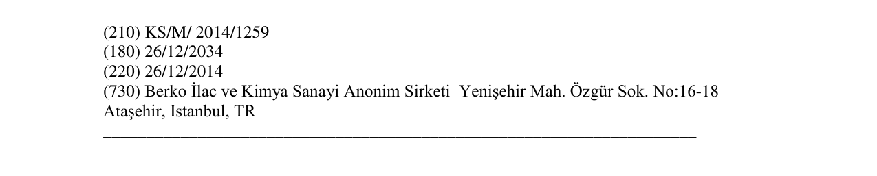 Zëri i markës FERROZINC në buletin