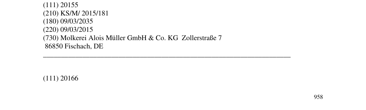 Zëri i markës muller në buletin