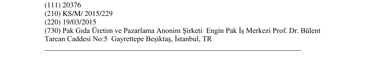 Zëri i markës Pakmaya në buletin