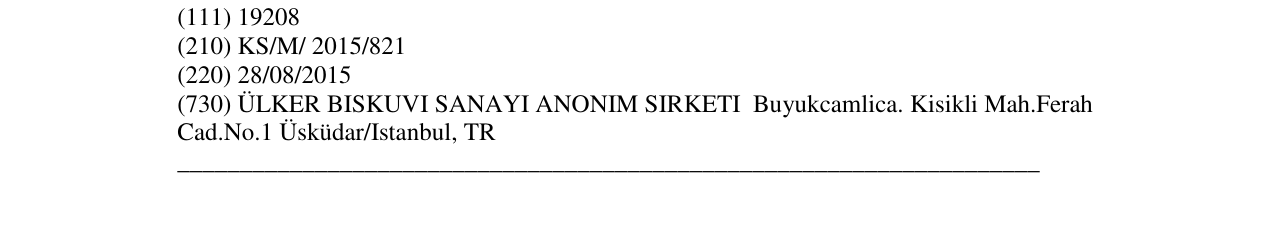 Zëri i markës ÇİKOBEST në buletin