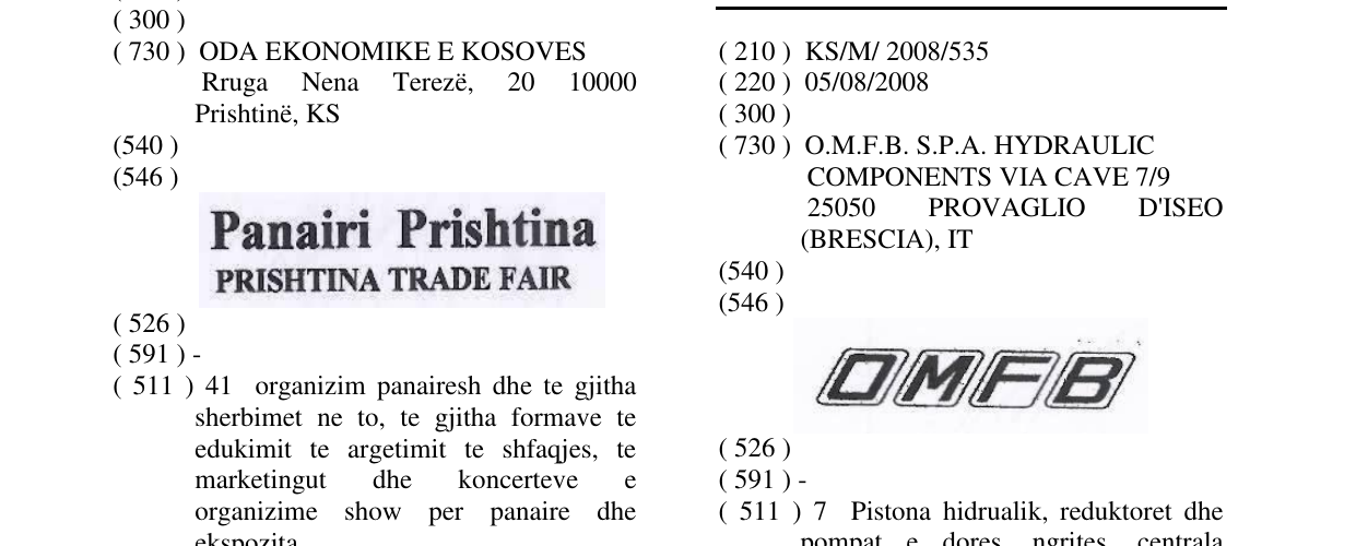 Zëri i markës OMFB në buletin