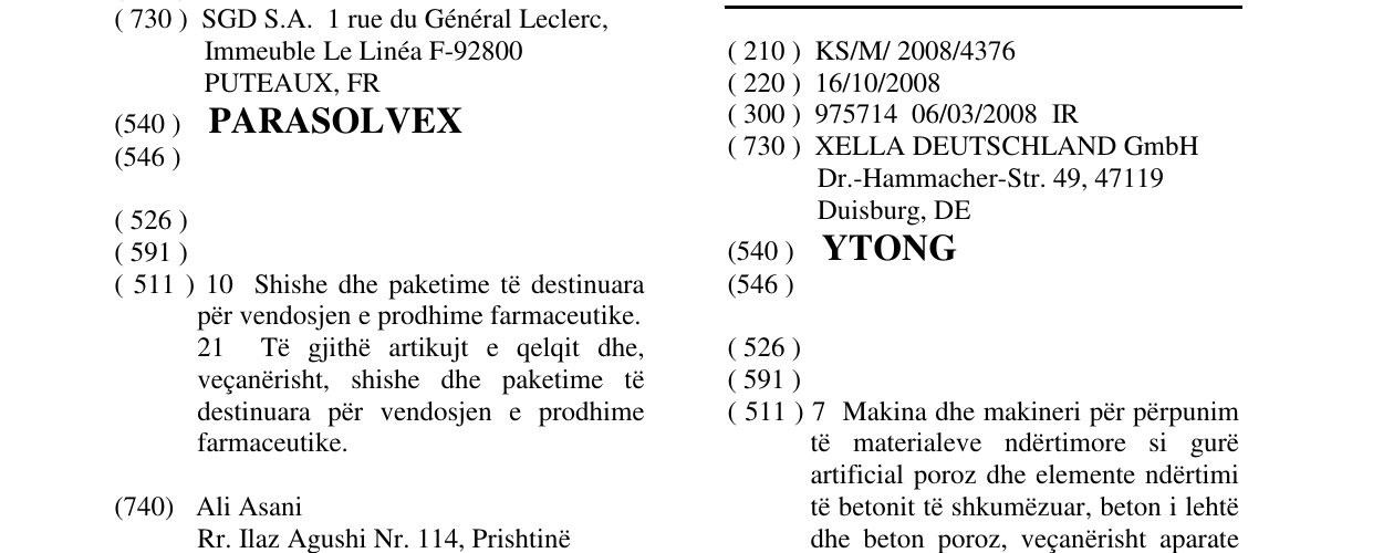 Zëri i markës YTONG në buletin