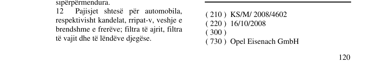 Zëri i markës FLEX në buletin