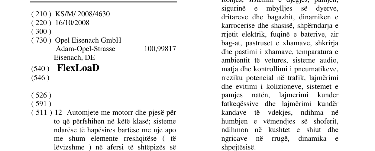 Zëri i markës FlexLoaD në buletin