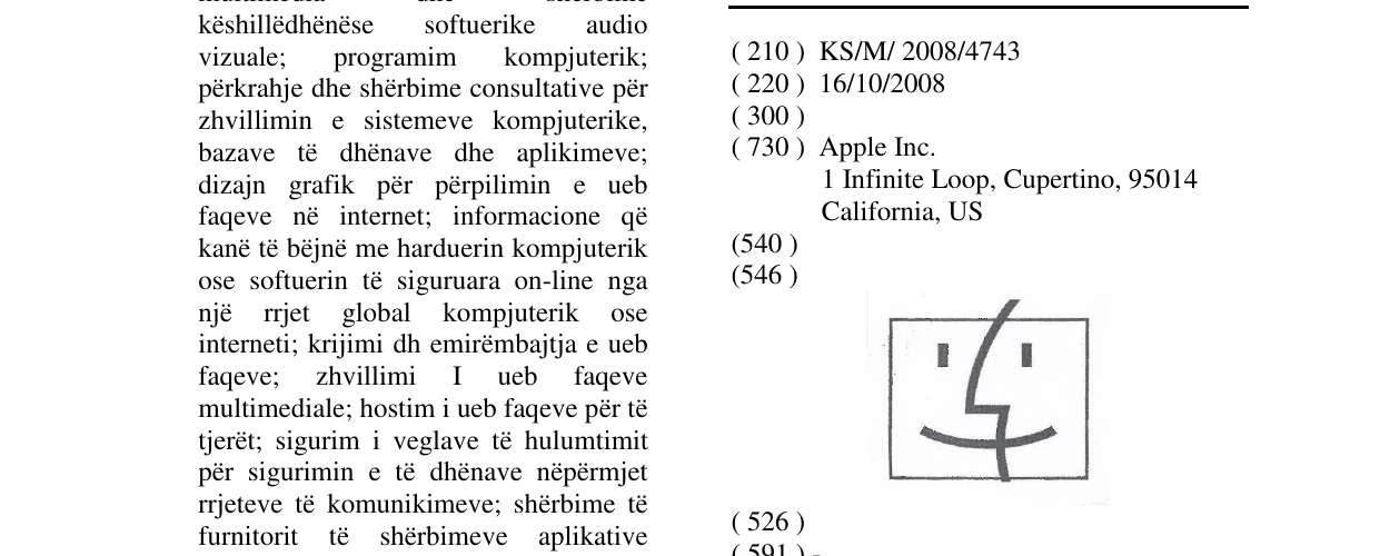 Zëri i markës Markë figurative në buletin