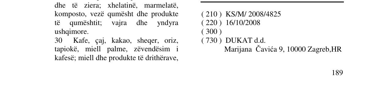Zëri i markës IMUNEL PROTECT në buletin