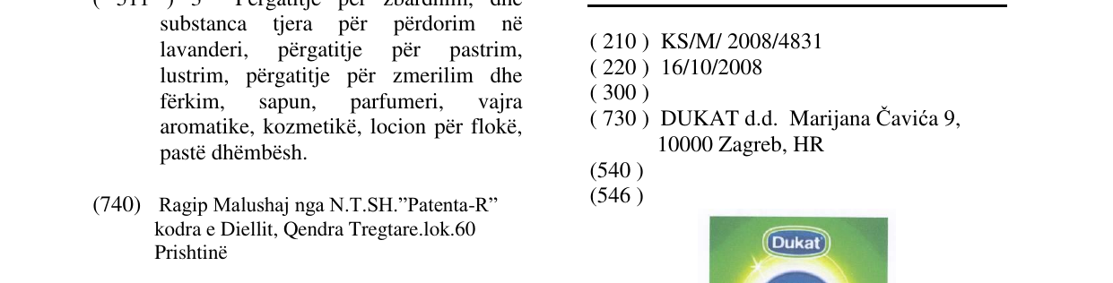 Zëri i markës SenSia në buletin