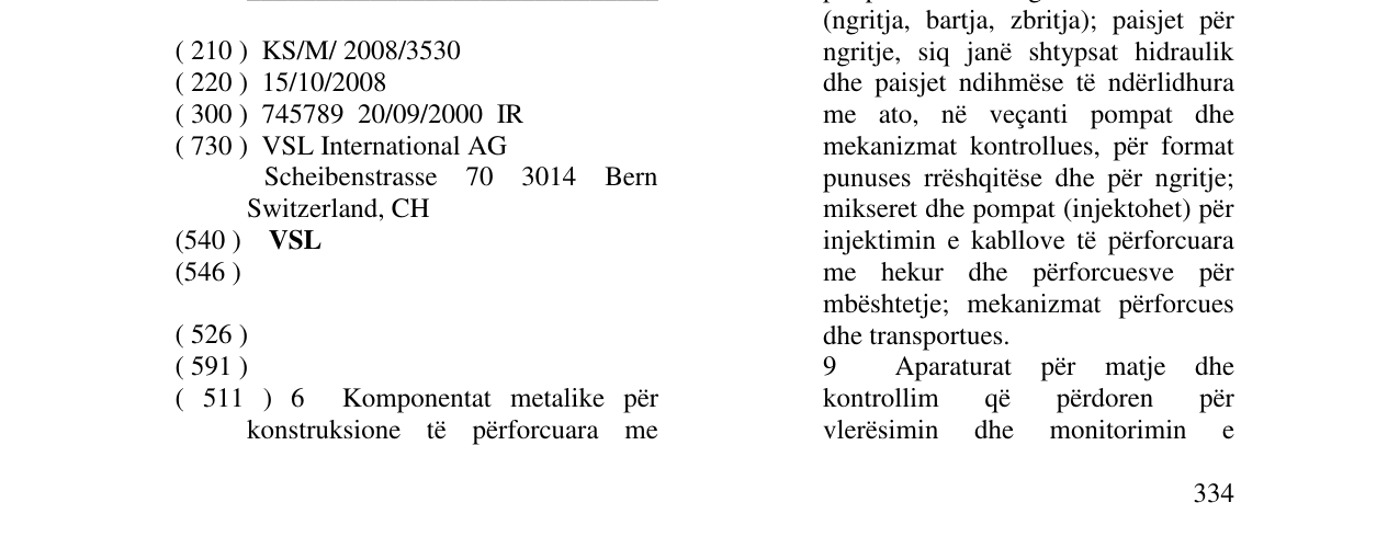 Zëri i markës VSL në buletin