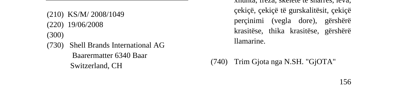 Zëri i markës TONNA në buletin