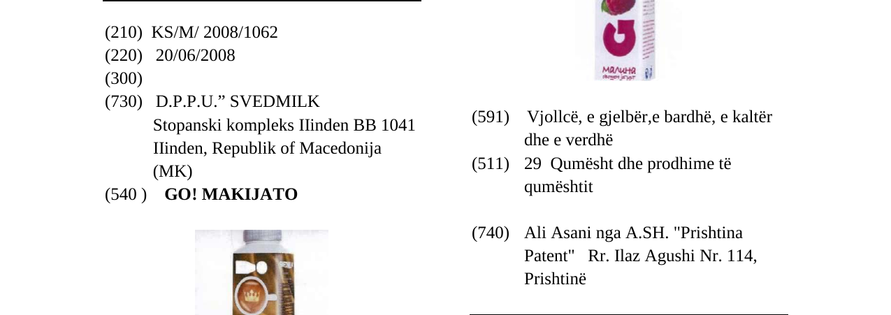Zëri i markës GO! MAKIJATO në buletin