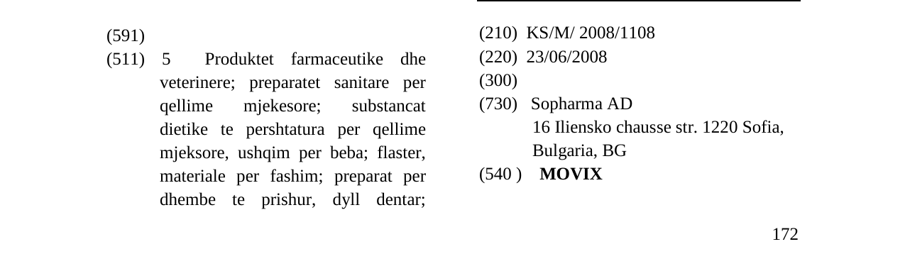 Zëri i markës MOVIX në buletin