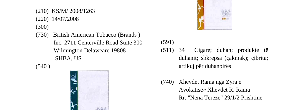 Zëri i markës Fig. në buletin