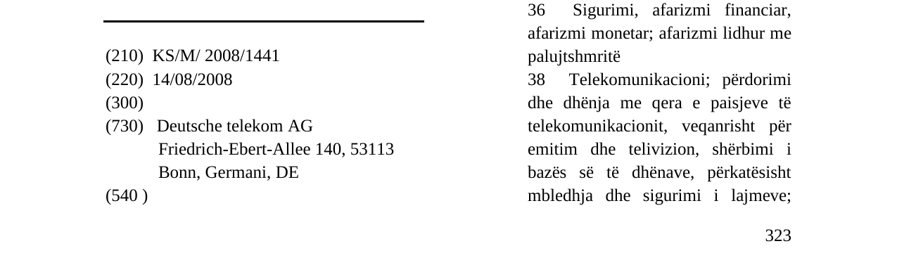 Zëri i markës T-PARTNER në buletin