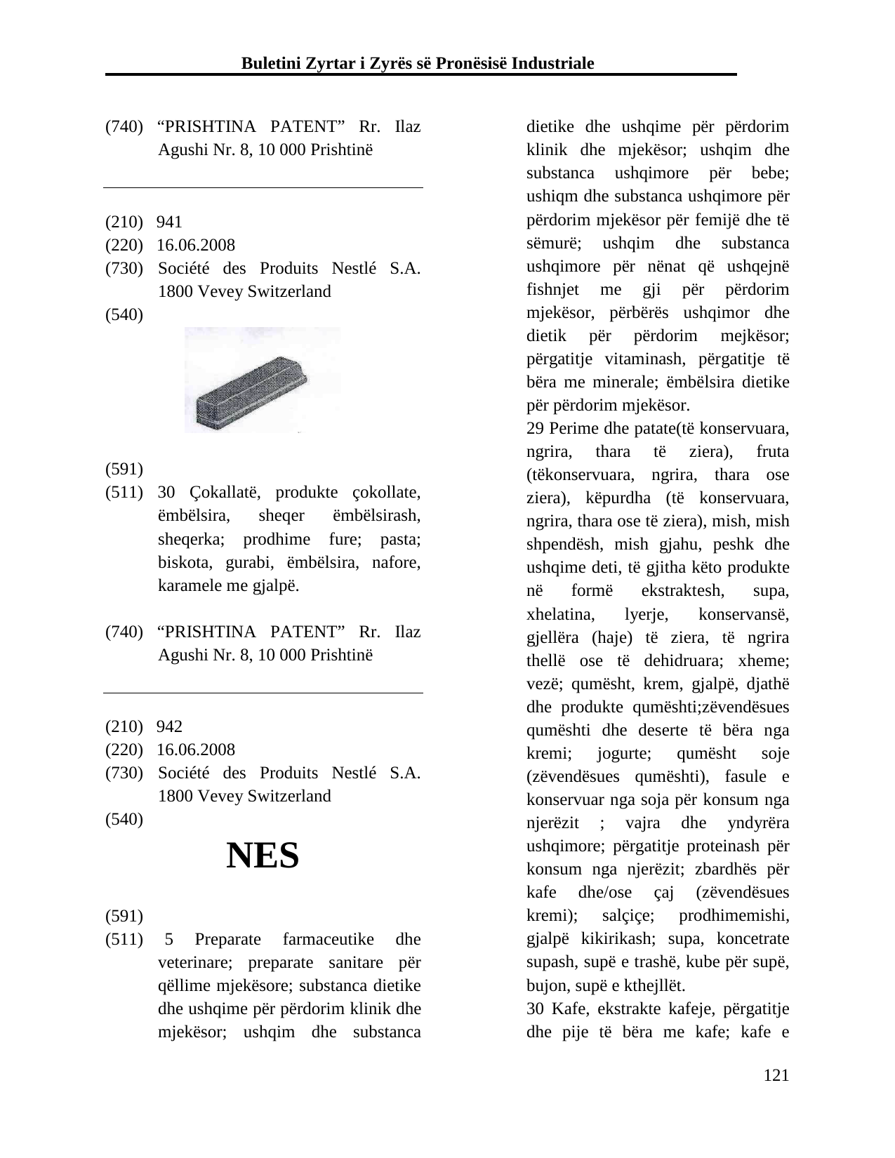 Faqja 121 e buletinit