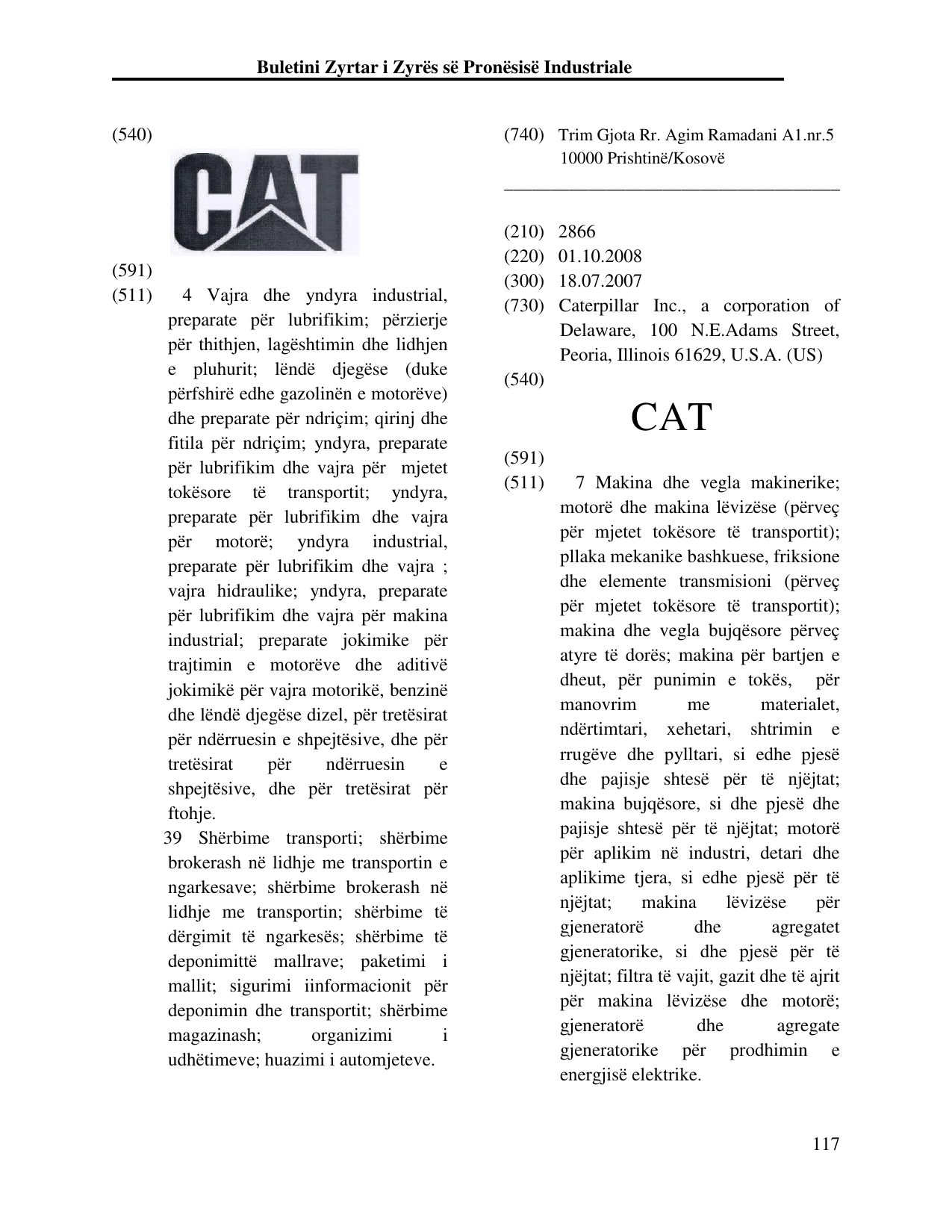 Faqja 117 e buletinit