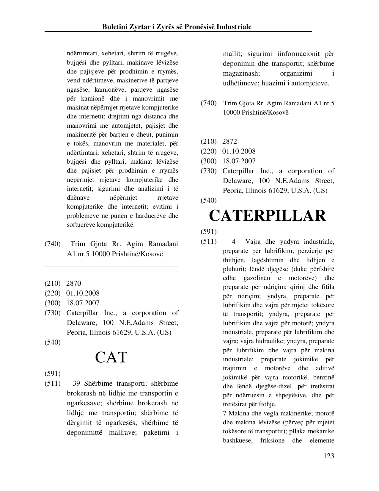Faqja 123 e buletinit