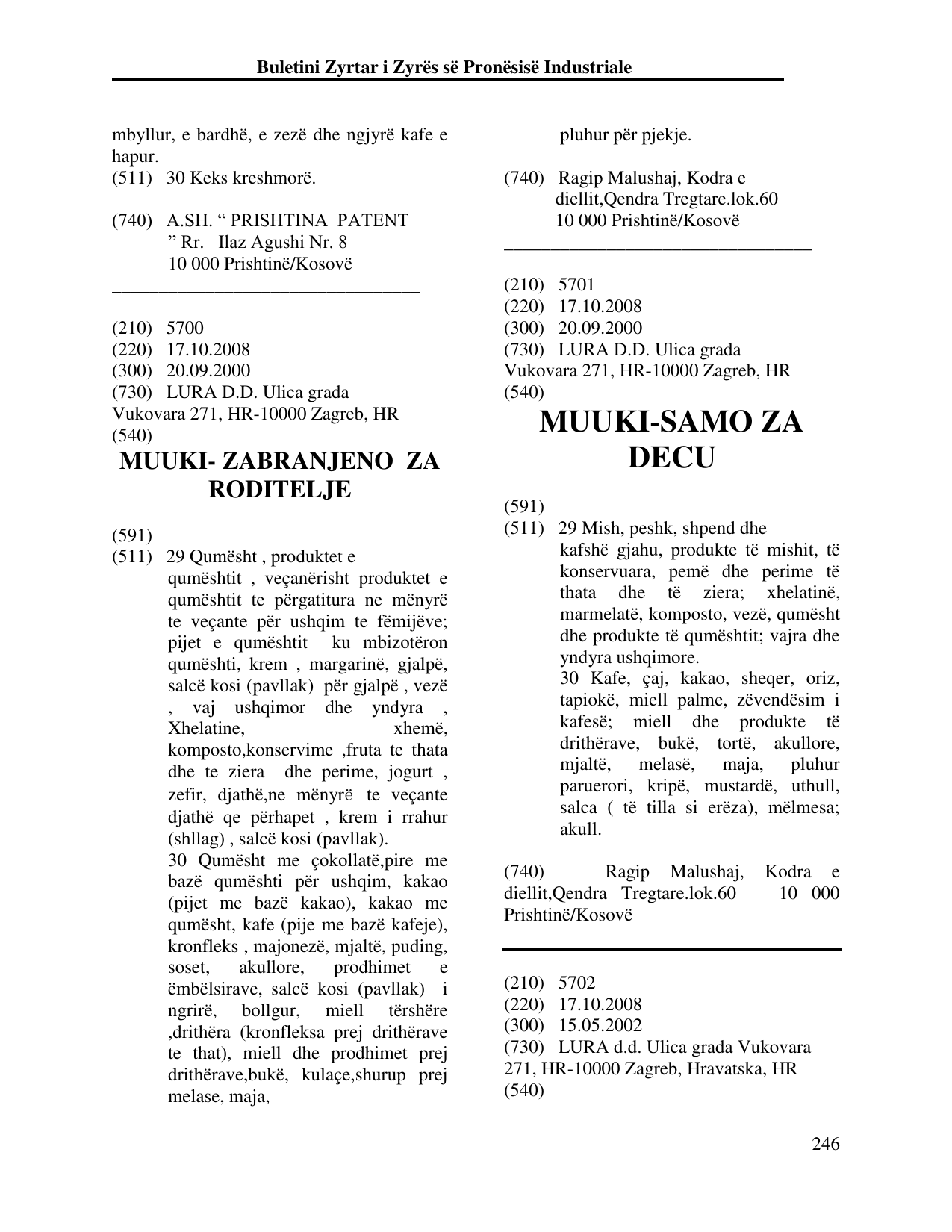 Faqja 246 e buletinit