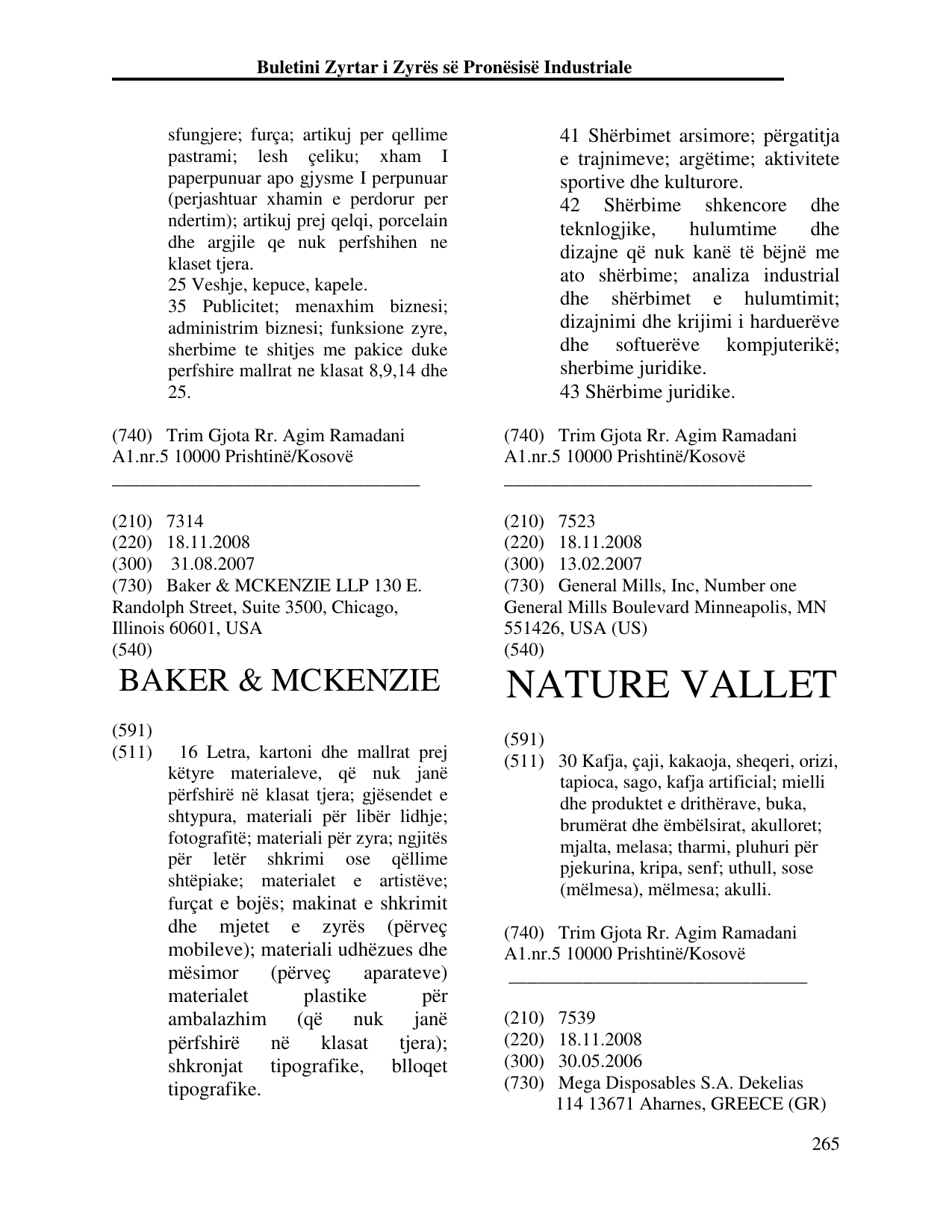Faqja 265 e buletinit