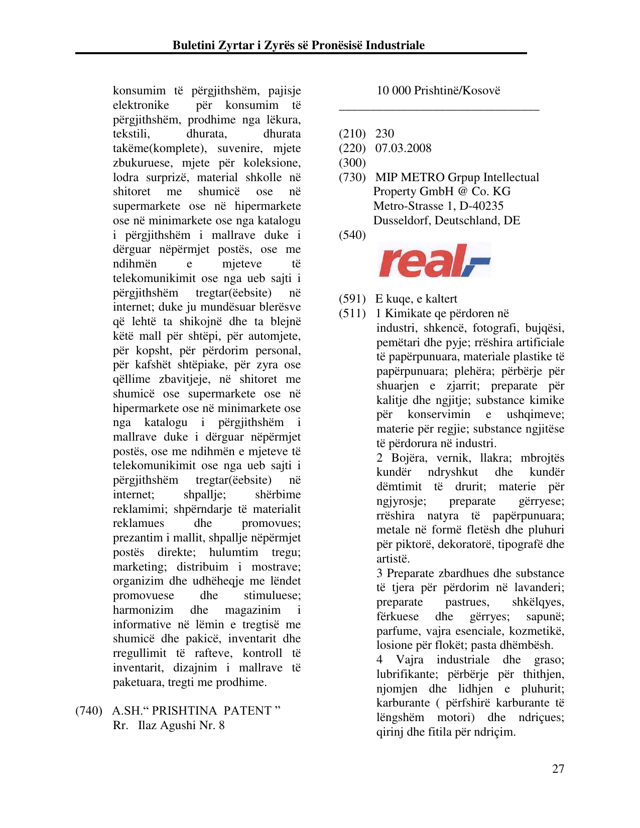 Faqja 27 e buletinit