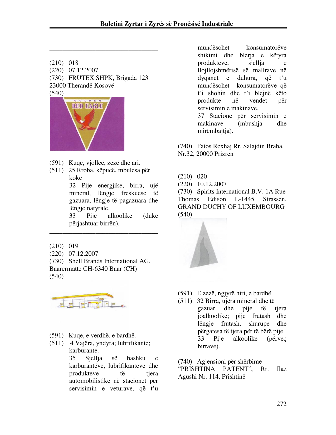 Faqja 272 e buletinit