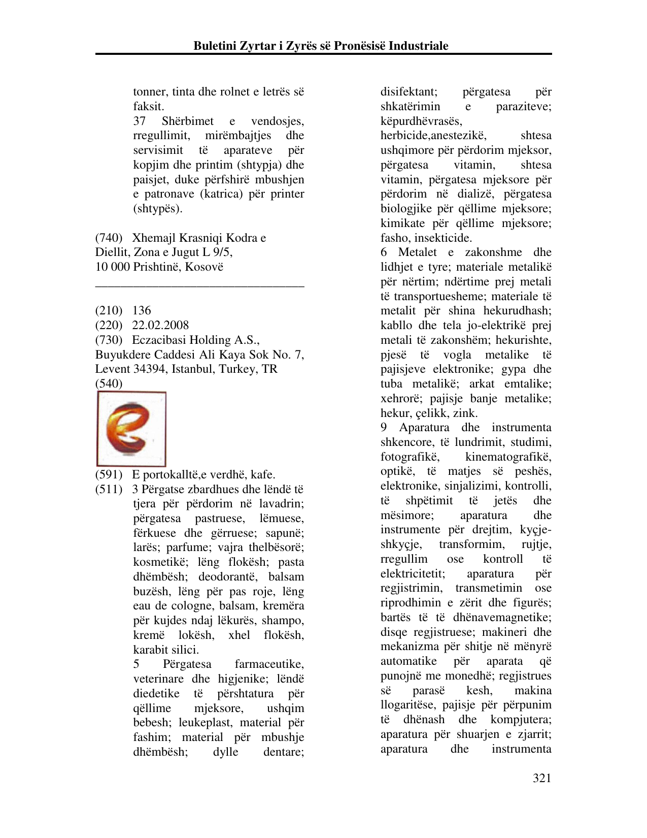 Faqja 321 e buletinit