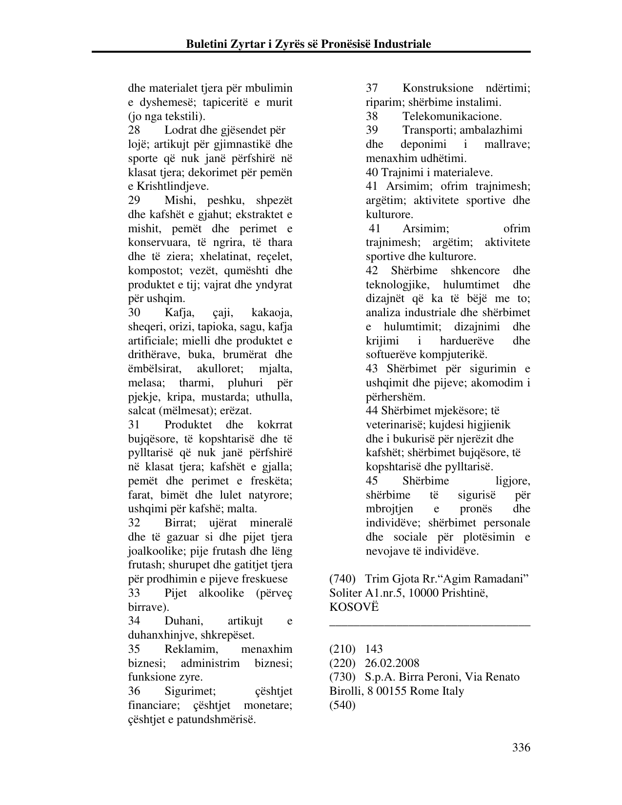 Faqja 336 e buletinit
