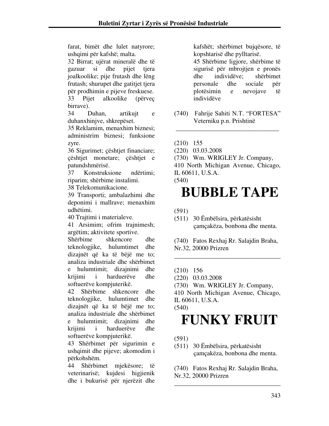 Faqja 343 e buletinit