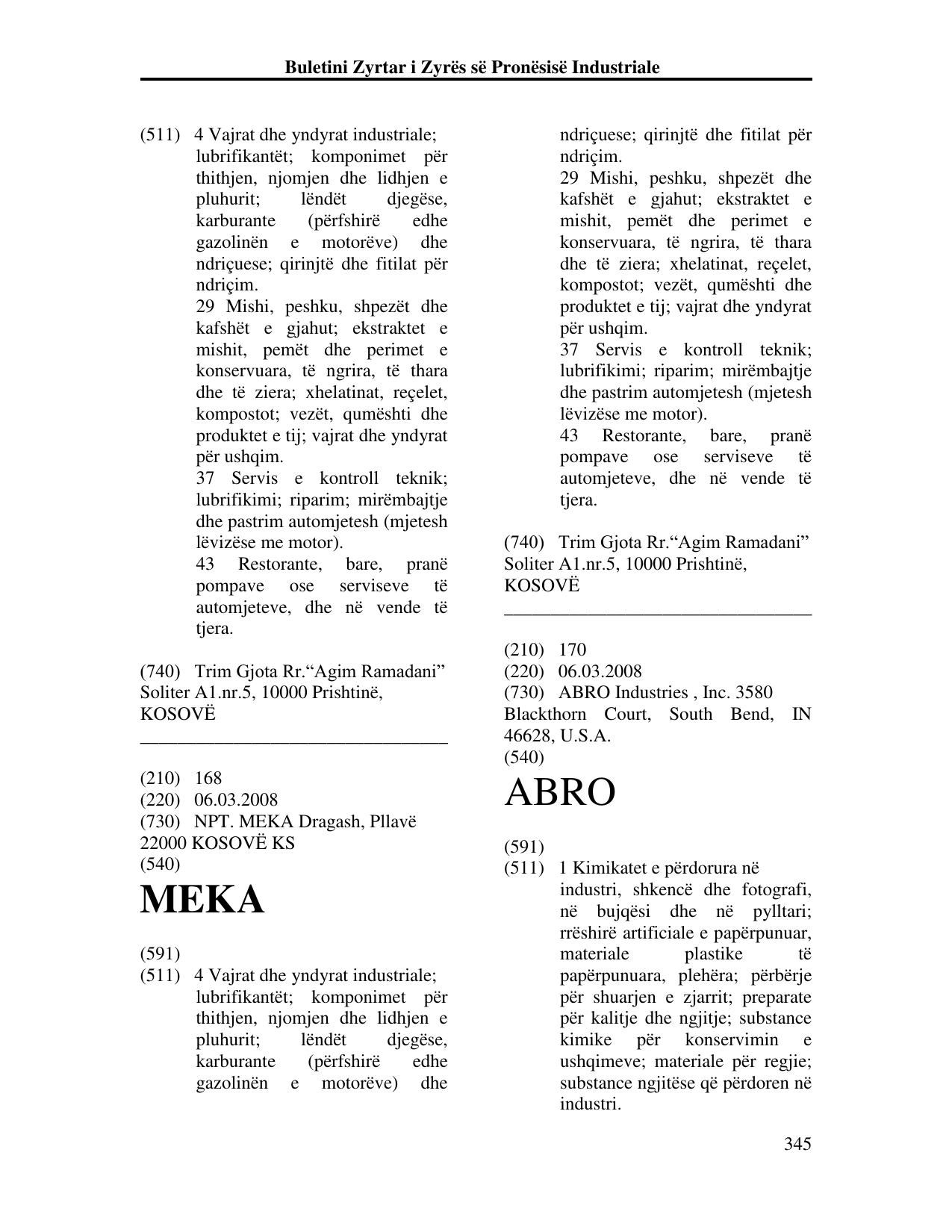 Faqja 345 e buletinit