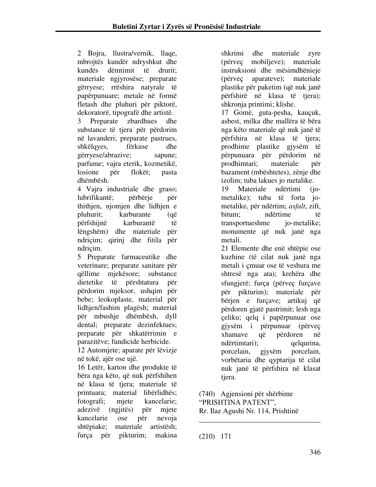 Faqja 346 e buletinit