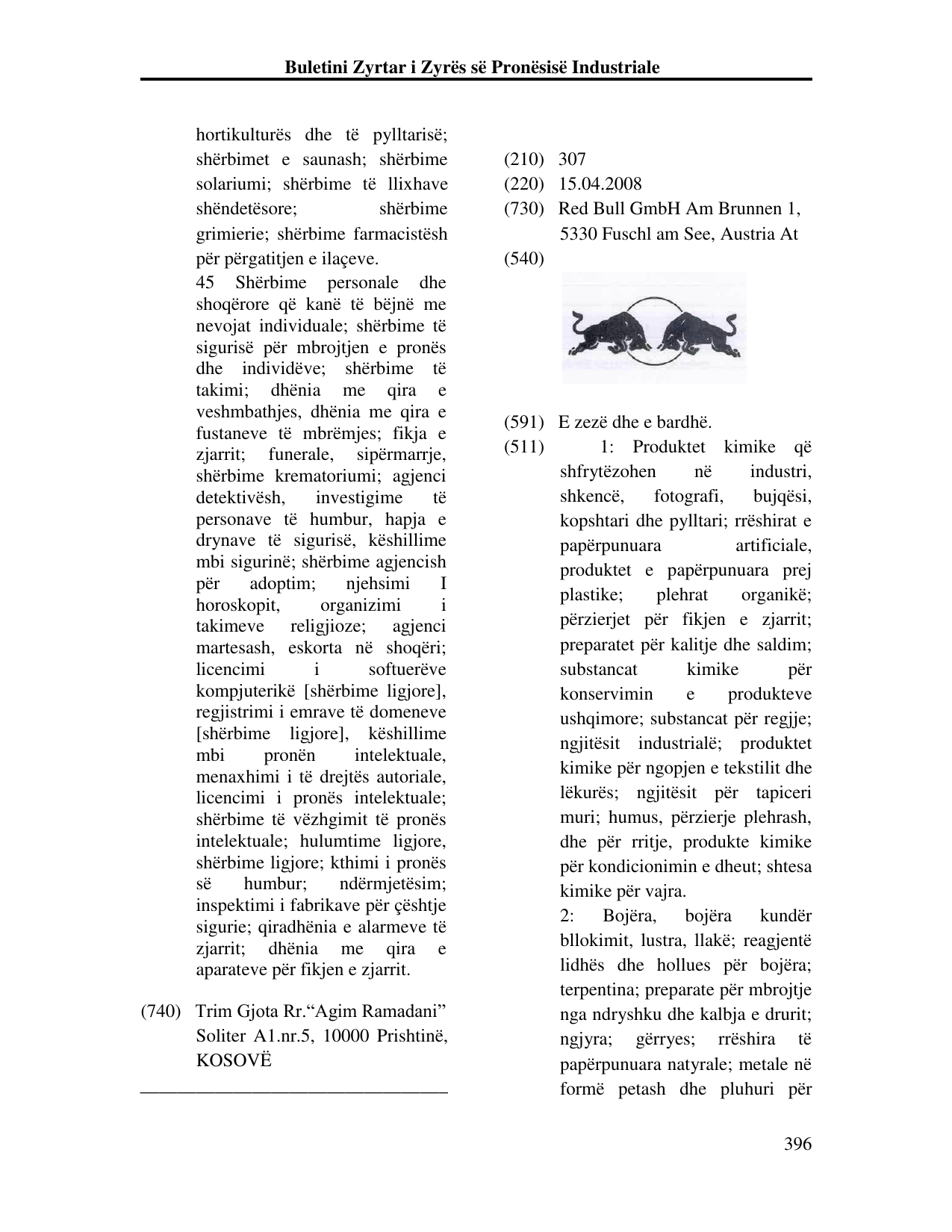 Faqja 396 e buletinit