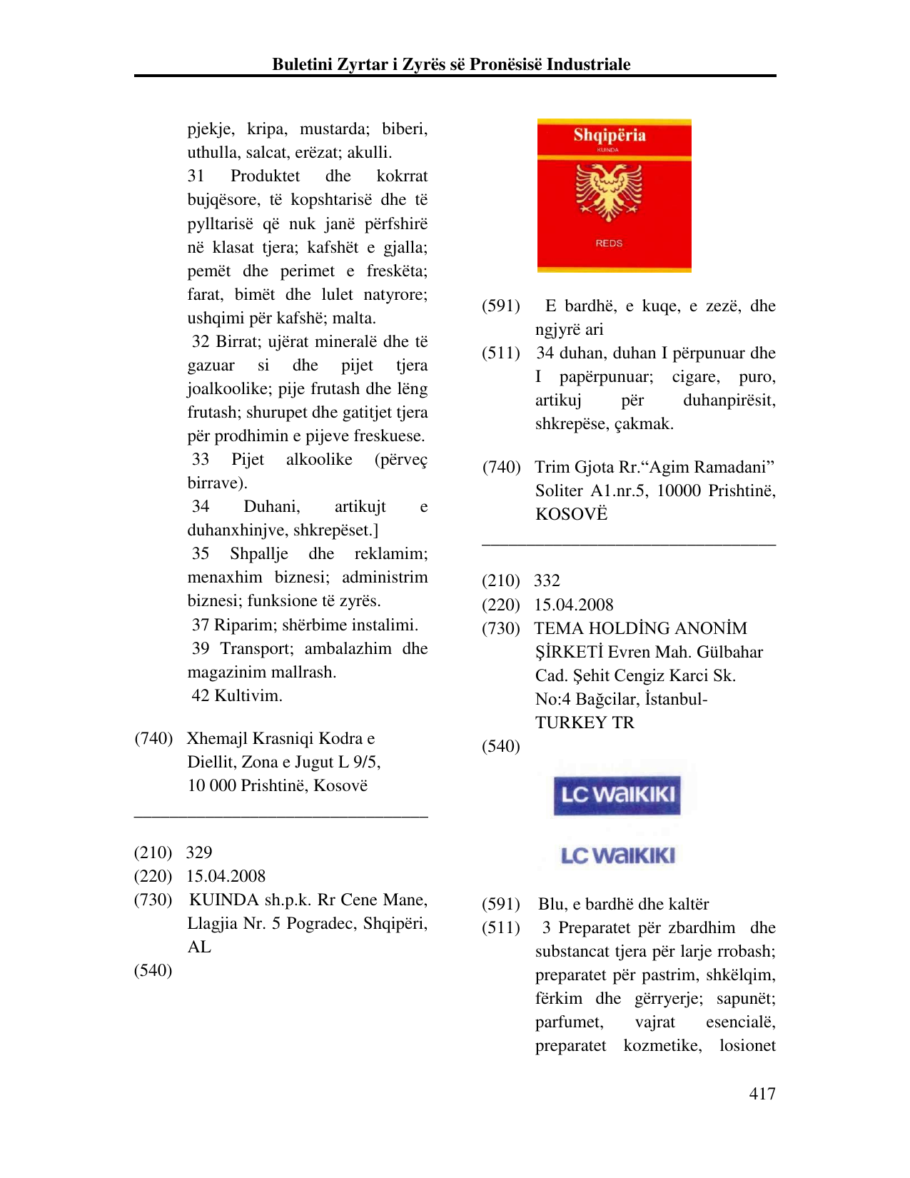 Faqja 417 e buletinit