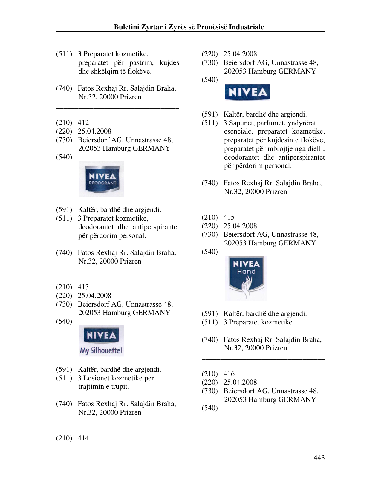 Faqja 443 e buletinit