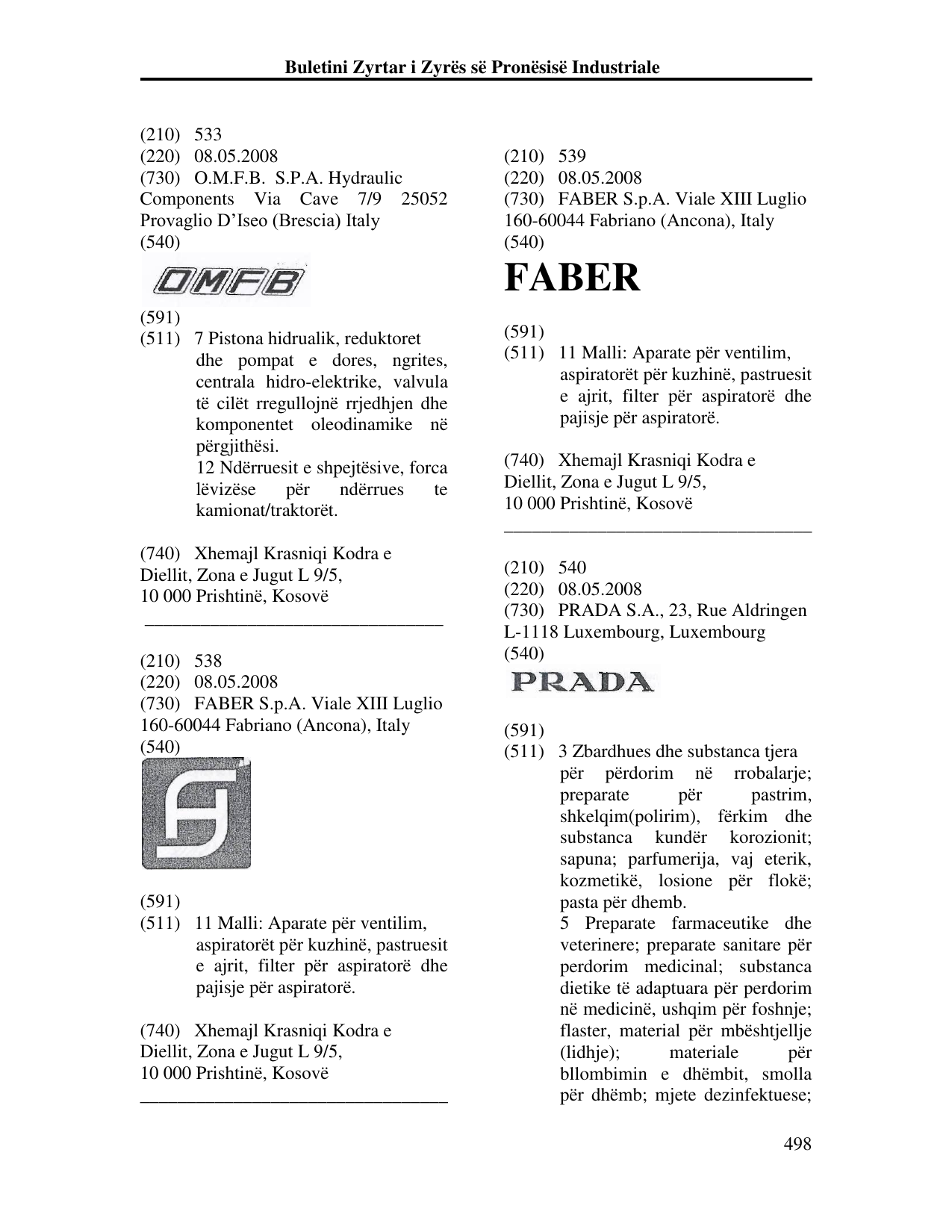 Faqja 498 e buletinit