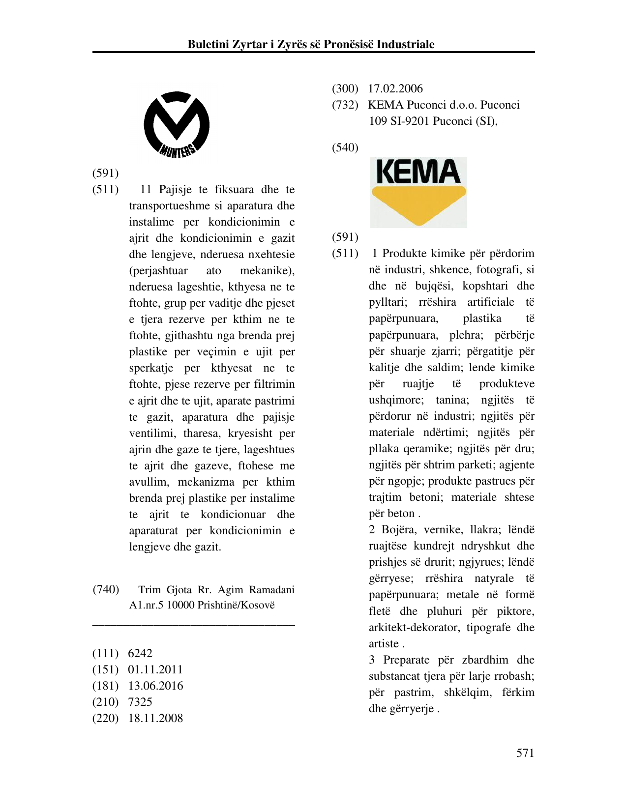 Faqja 571 e buletinit
