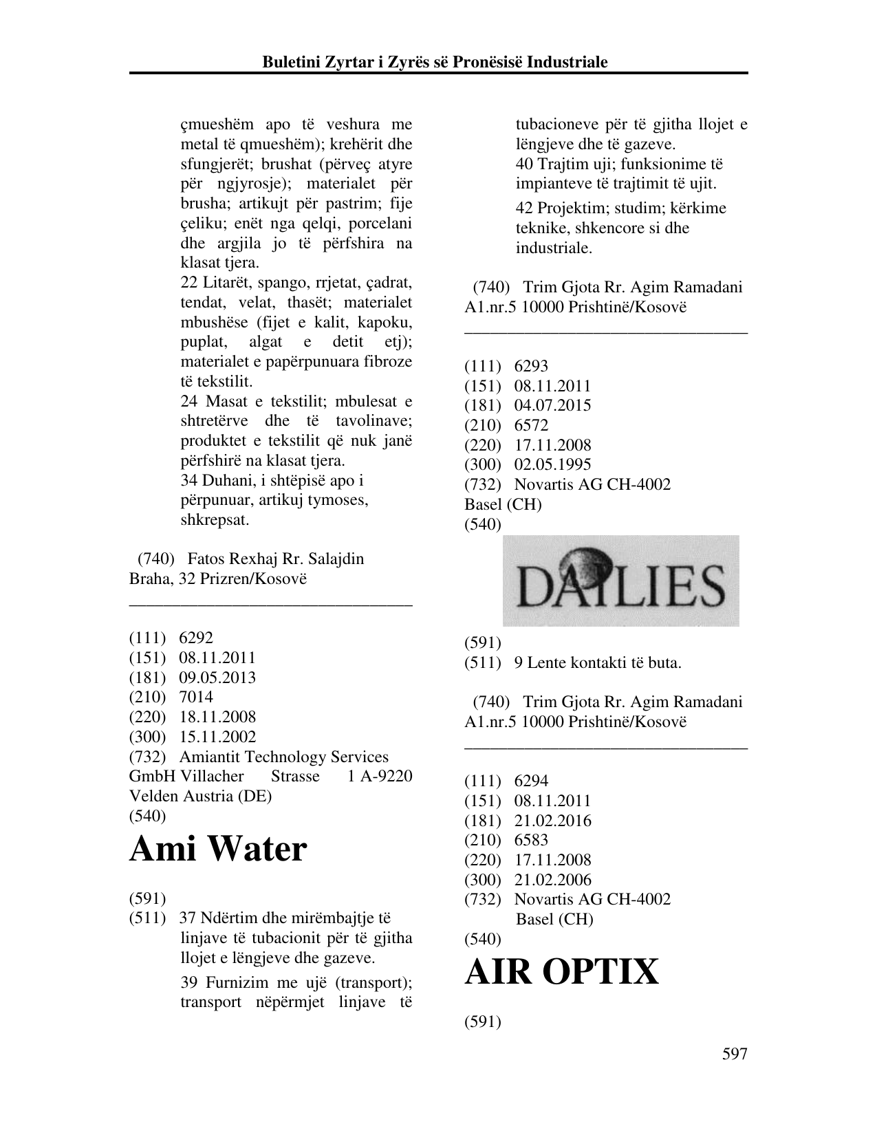 Faqja 597 e buletinit
