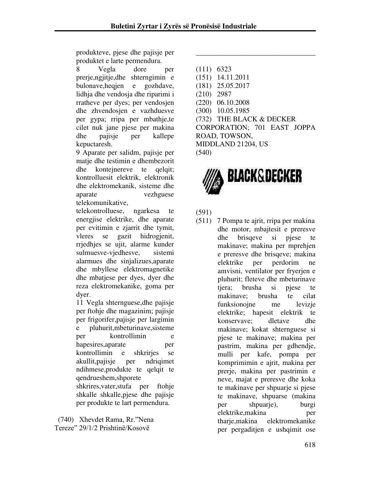 Faqja 618 e buletinit