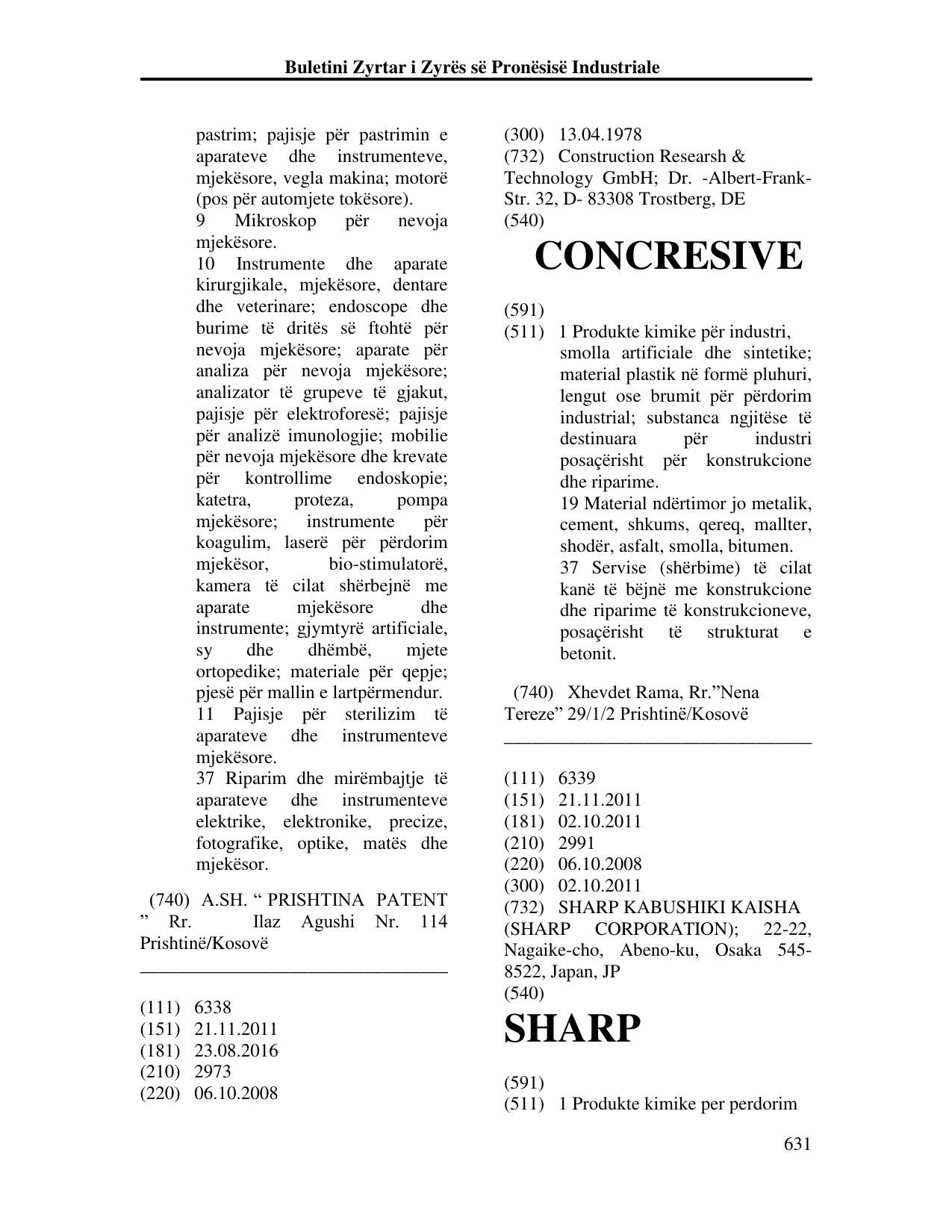 Faqja 631 e buletinit