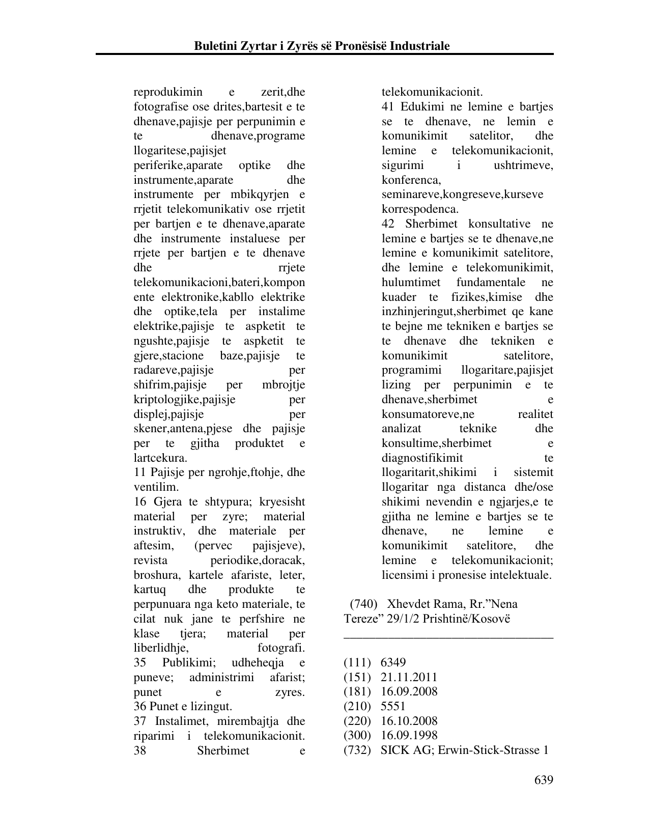 Faqja 639 e buletinit