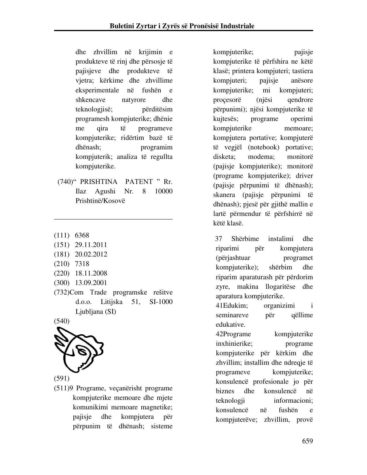 Faqja 659 e buletinit