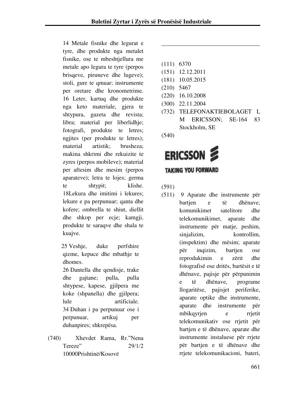 Faqja 661 e buletinit
