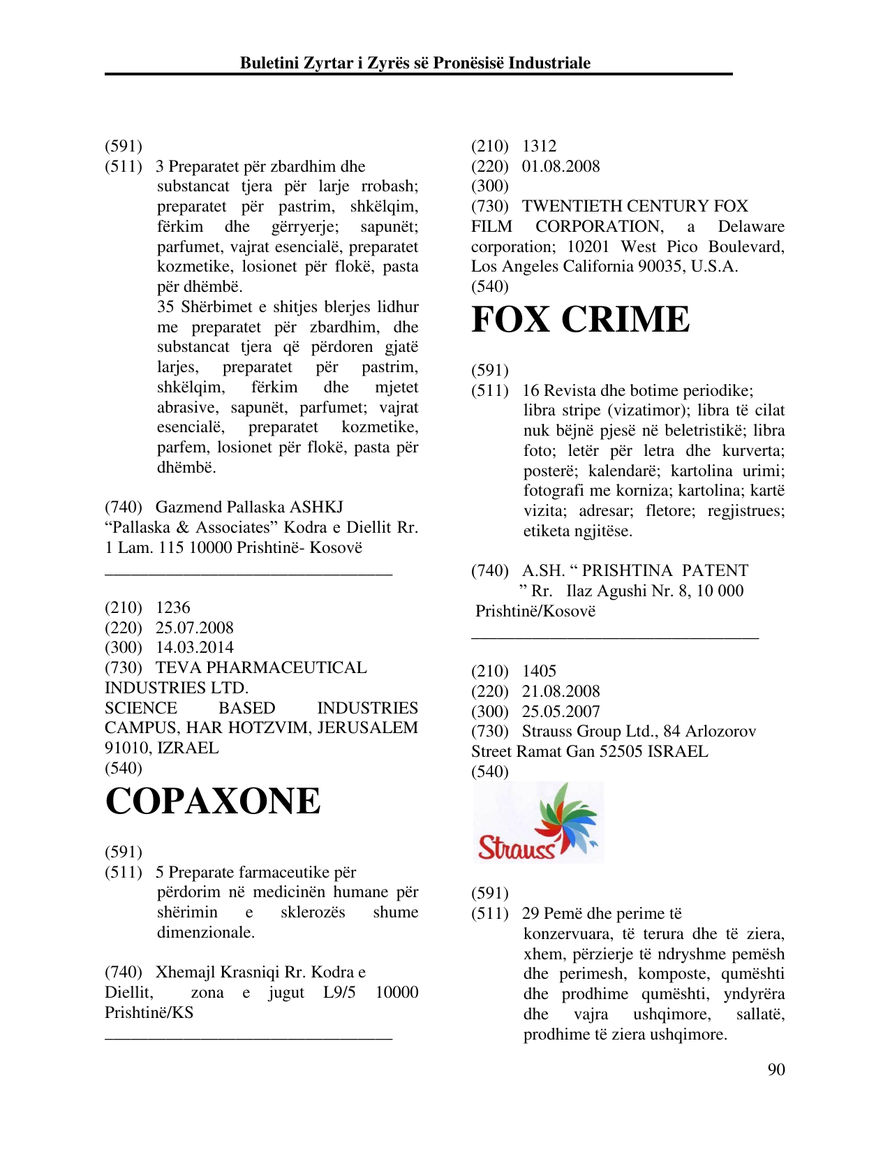 Faqja 90 e buletinit